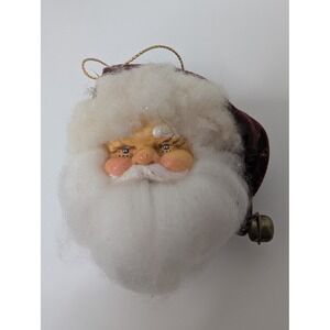 Vintage Christmas Decor Lot Santa Ornament Caring Critter Chimer Bear Rainbow